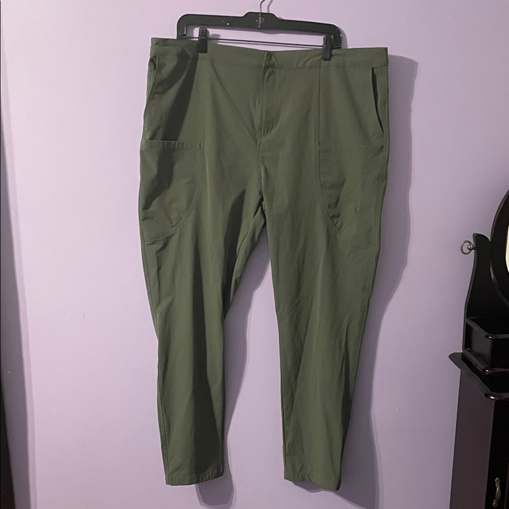Women's Olive Green Trousers
